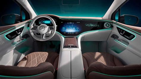 mercedes eqe suv interior previewed