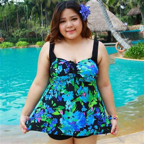 Swimwear Women Summer Dress One Piece Swimsuit Big Women Extra Large