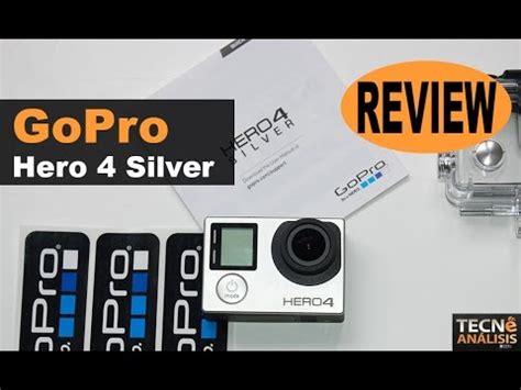 gopro hero  silver review en espanol youtube