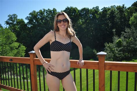 lands end swimmates reveiw posing in my bathing suit for