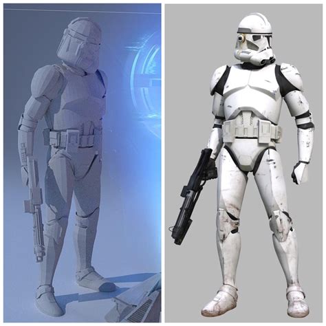 clone trooper  denniss conquest post   model   rots