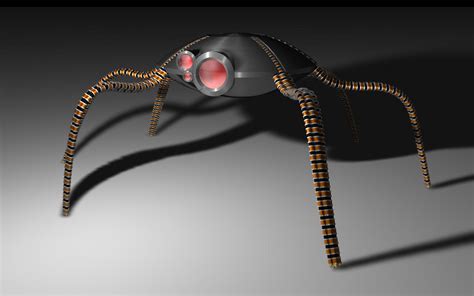 spider robot  cyber hand  deviantart