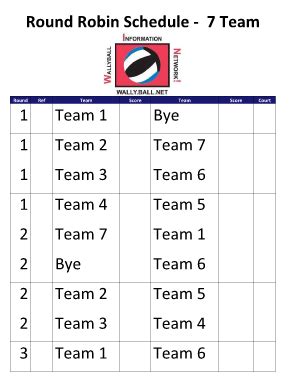 team  robin  byes fill  printable fillable blank