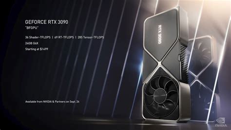 Nvidia Rtx 3090 Might Be Only 10 Faster Than The Rtx 3080