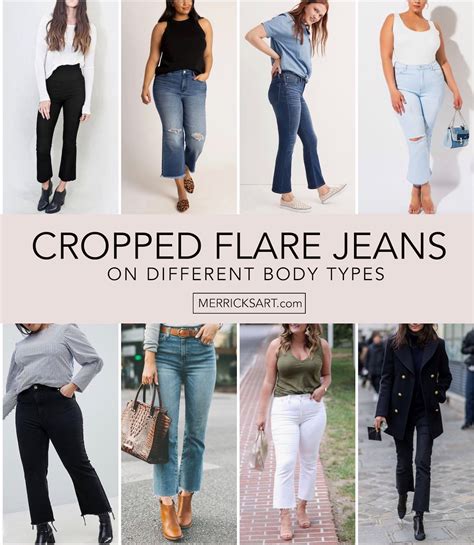 style  cropped flare jeans merricks art