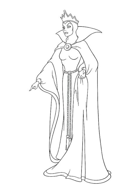 queen coloring page images