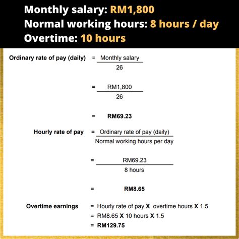 calculate overtime pay  employees  malaysia althr blog