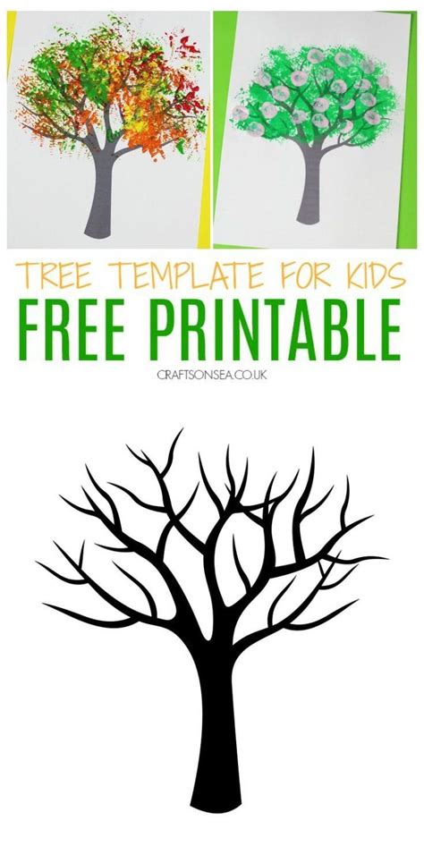 tree template tree template printable