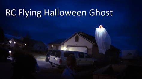 rc halloween flying ghost tricopter quadcopter drone youtube