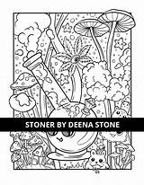 Stoner Deena sketch template
