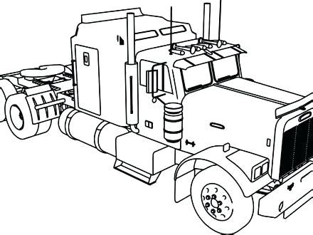 flatbed truck drawing  getdrawings