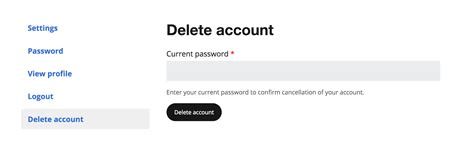 delete account   works wp user manager