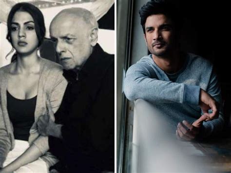 Rhea Chakrabortys Leaked Chats Reveal She Spoke To Mahesh Bhatt After