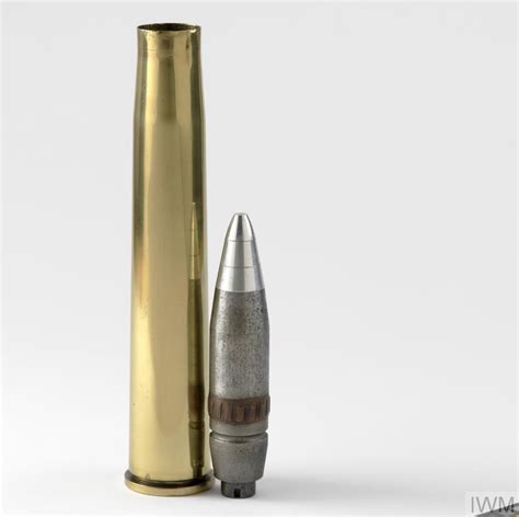 mm bofors cartridge case  part replica shell imperial war museums