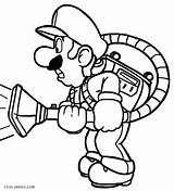 Coloring Mansion Pages Luigi Popular Luigis Super sketch template