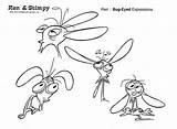 Ren Stimpy Sheets References Nickelodeon sketch template