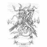 Krampus Coloring Story Pages Xcolorings 786px 107k Resolution Info Type  Size Jpeg sketch template