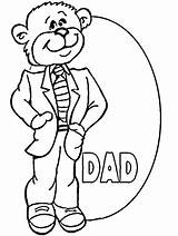 Coloring Pages Fathers Dad Father Sheets Holiday Color Printable Kids Bear Para Season Fun Sheet Tie Shirt Compartilhar Gif Vaderdag sketch template
