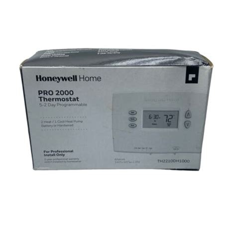 honeywell thdh pro  horizontal programmable thermostats  sale  ebay