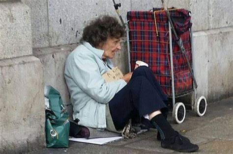 frail pensioner begs on street for money for heating bills daily star
