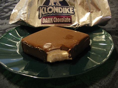 klondike dark chocolate bar review