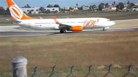 Gol Airline Boeing 737 800 Take Off From Bgi Barbados