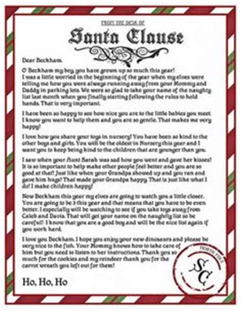 warning letter  santa naught list christmas pinterest letter