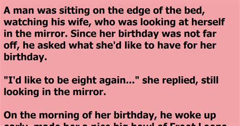 a man fails when he tries to do something nice for his wife s birthday