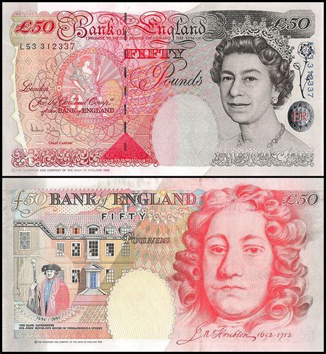 great britain  pound banknote p  unc europe coins paper