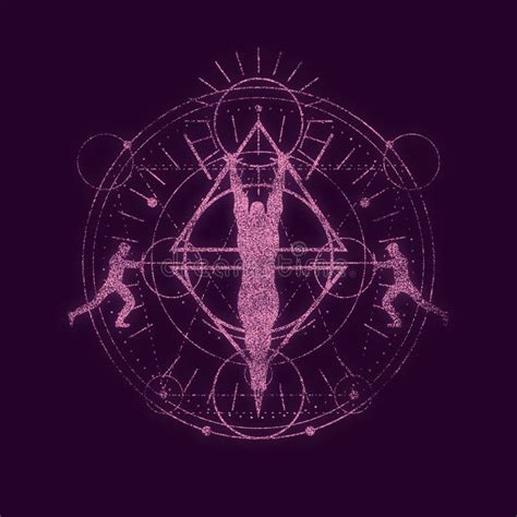 esoteric mystical symbols stock illustration illustration  esoteric