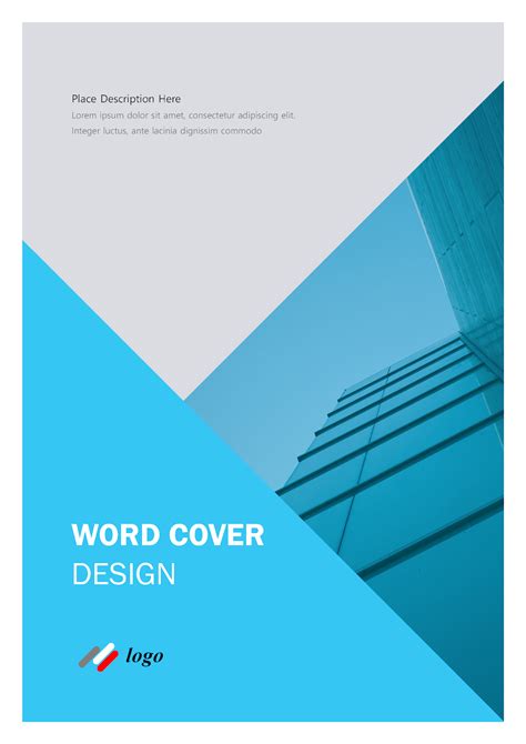 ms word cover page template designs   ffoprealty