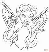 Coloring Pages Rosetta Beautiful Click Tinkerbell Drawing sketch template