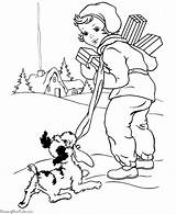 Coloring Pages Christmas Puppy Printing Help sketch template
