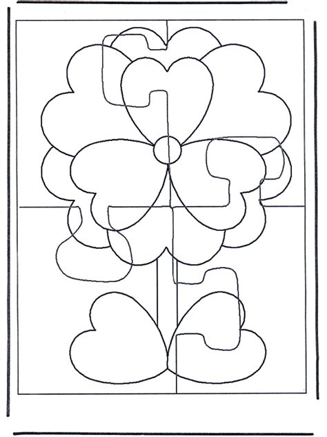 puzzle flower puzzle