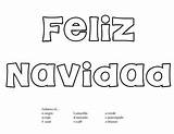 Spanish Christmas Worksheet Navidad Feliz Coloring Spelling Tree Color sketch template