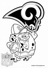 Coloring Pages Rams Louis St Nfl Spongebob Cliparts Totem Pole Clipart Print Browser Window sketch template