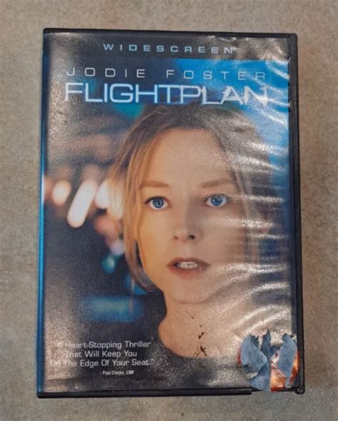 flight plan widescreen dvd jodie foster  picclick