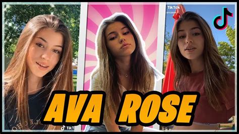 new ava rose tiktok compilation avarxsee youtube