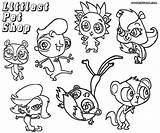 Pet Shop Coloring Littlest Pages Lizard Cartoon Clipart Characters Library Book Comments sketch template