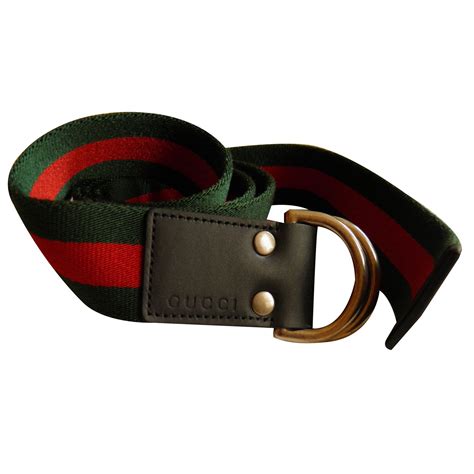 gucci belt multiple colors cloth ref joli closet