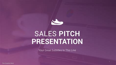 sales  professional sales pitch template