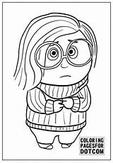 Coloring Pages Inside Disney Sadness Mask Iron Man Drawing Printable Getcolorings Getdrawings Color sketch template