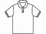 Shirt Coloring Clip sketch template