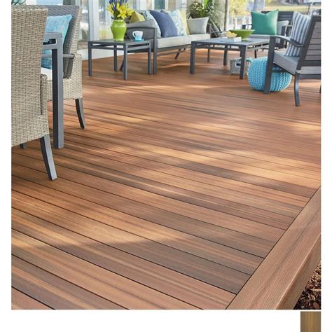 fiberon sanctuary composite decking board patio deck designs