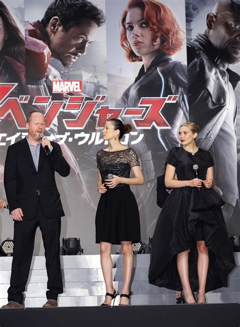 Elizabeth Olsen Avengers Age Of Ultron Premiere In