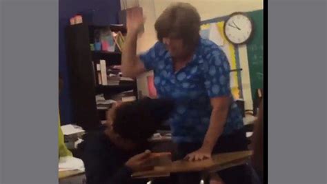 Texas Teacher Arrested After Video Shows Her Repeatedly