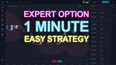 expert option easy strategy  minute trading youtube