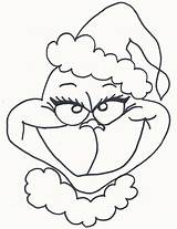 Grinch Christmas Template Navidad Drawing Para Coloring Pages Who Google Lou Cindy Face Decorations Printable Outline Colorear Molde Moldes Tree sketch template