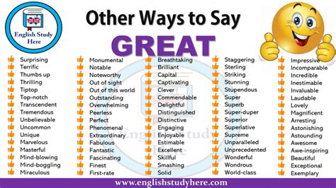 ways   great english study