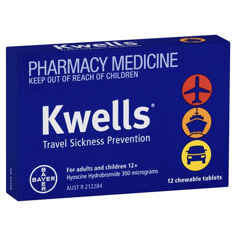 kwells travel sickness  chewable tablets amals discount chemist